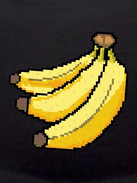 Retro Pixel Banana