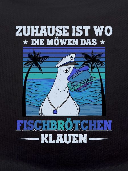 Fischbrötchen Möwe Norddeutsch