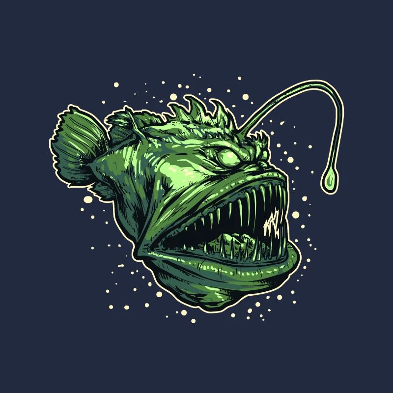 Lotte Deep Sea Monsters Fish Ocean