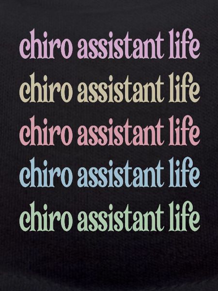 Chiropractic Assistant Chiropractic Assistant