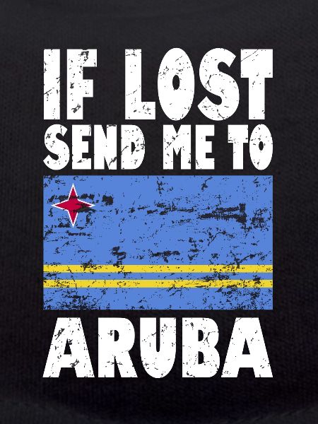 Aruba Flag Saying