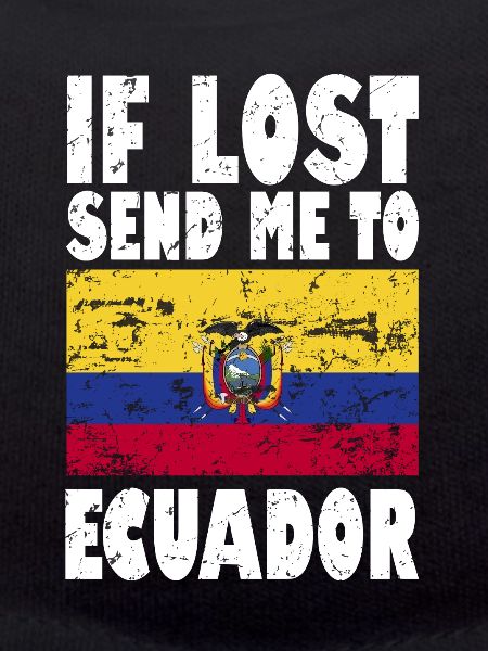 Ecuador Flag Saying