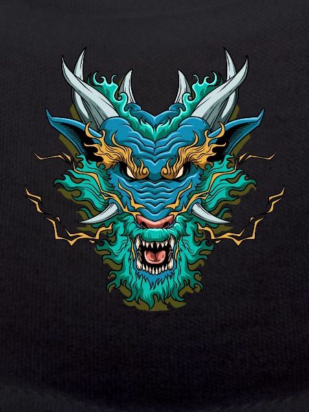 Chinesischer Drachenkopf - Fantasy-Drache