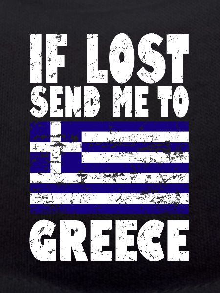 Greece Flag Saying