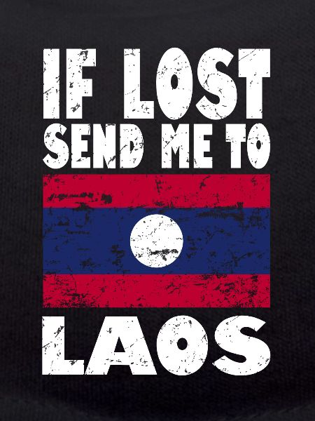 Laos Flag Saying