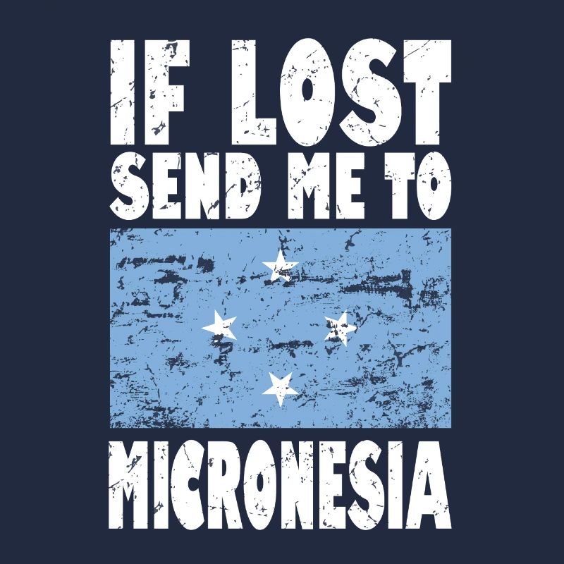 Mikronesien Flagge Spruch