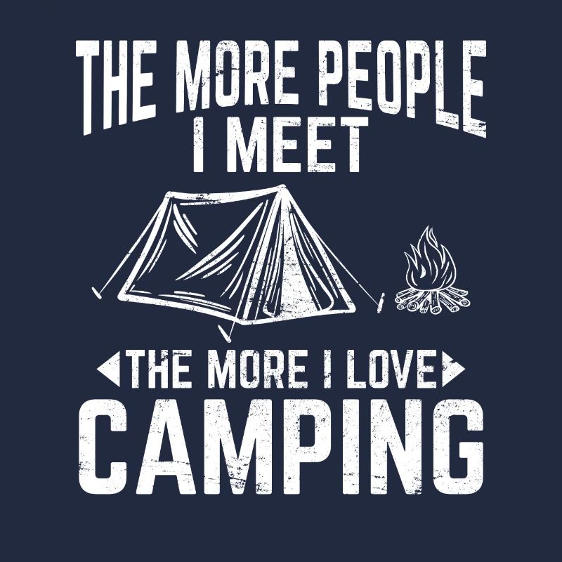 Plus je rencontre de gens, plus j’aime le plaisir du camping