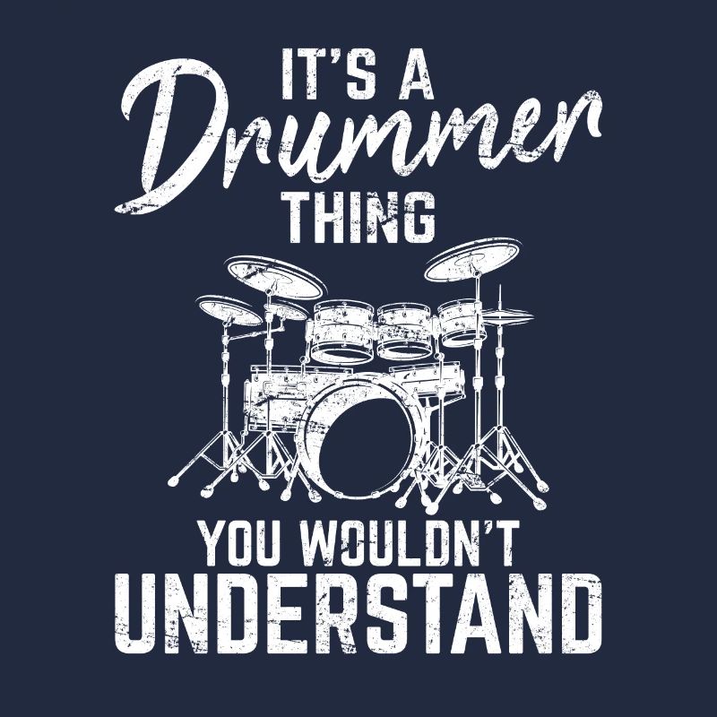 C’est un truc de batteur Drôle De batteur De percussions