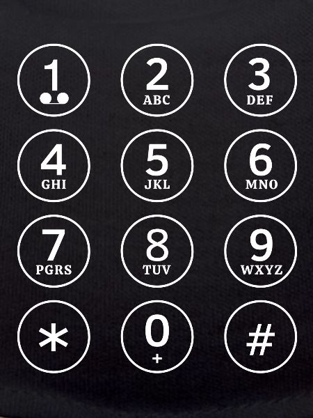 telephone, mobile phone, telephone keypad
