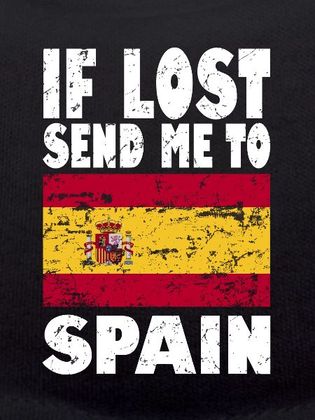 Spain Flag Saying