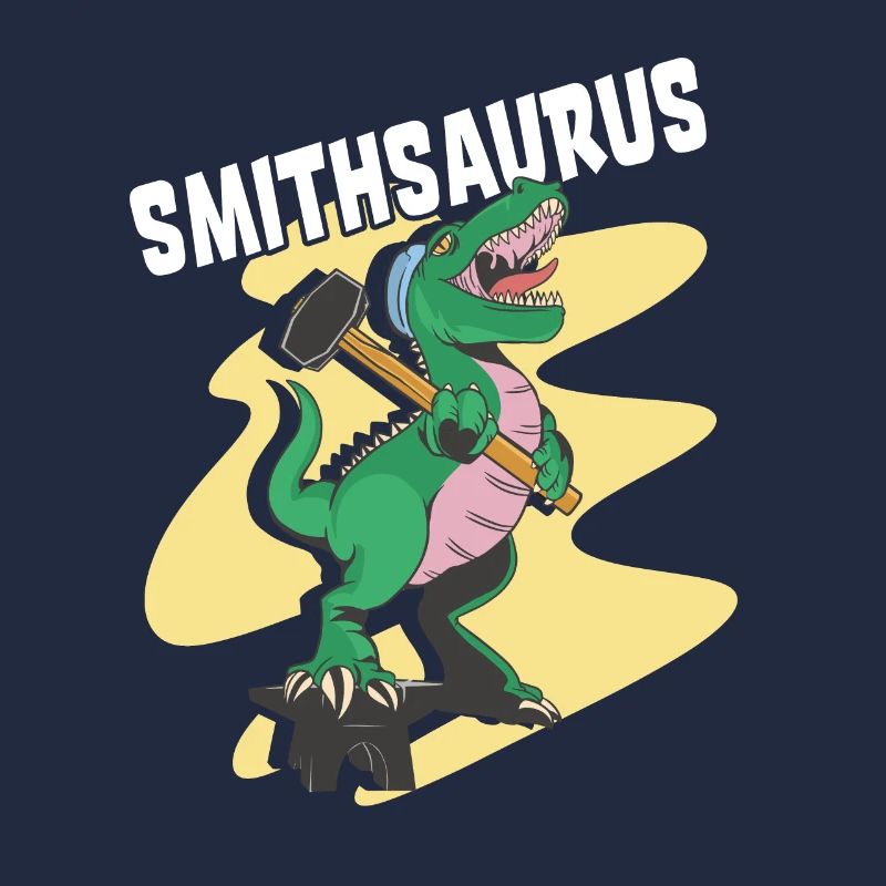 Blacksmith Dinosaur Blacksmithing saurus rex
