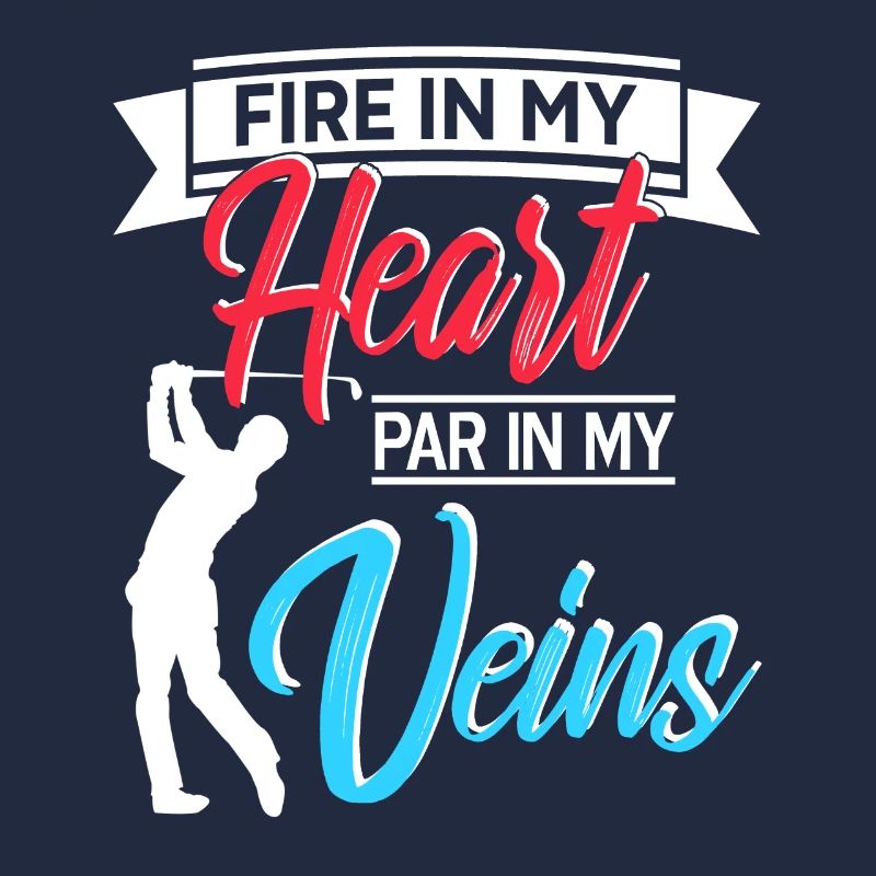 Feu dans mon cœur Par dans mes veines Cool Golf