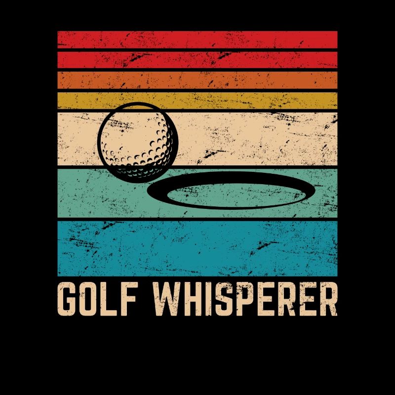 Golf Whisperer Funny Golf Funny Golfing Lover Reti