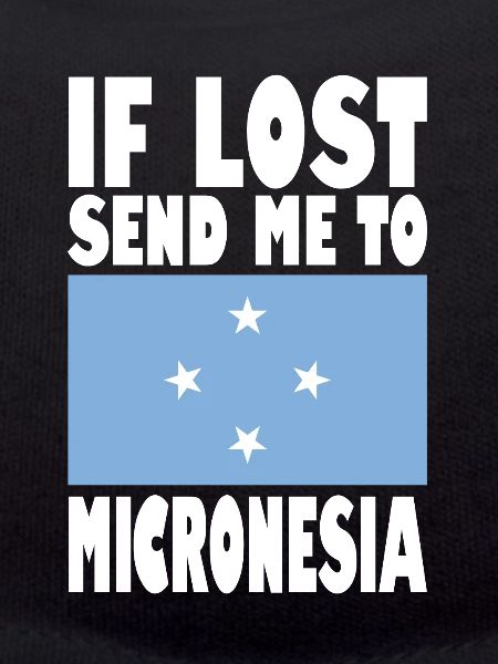 Micronesia Flag Saying
