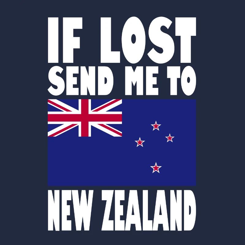 Neuseeland Flagge Spruch