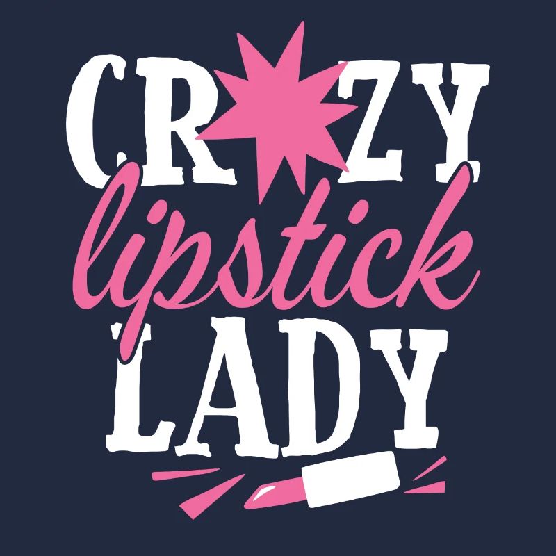 Vintage Lipstick Artwork Distressed