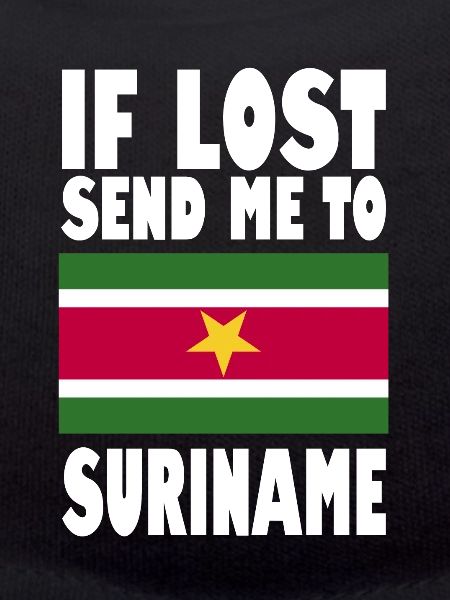 Suriname Flag Saying