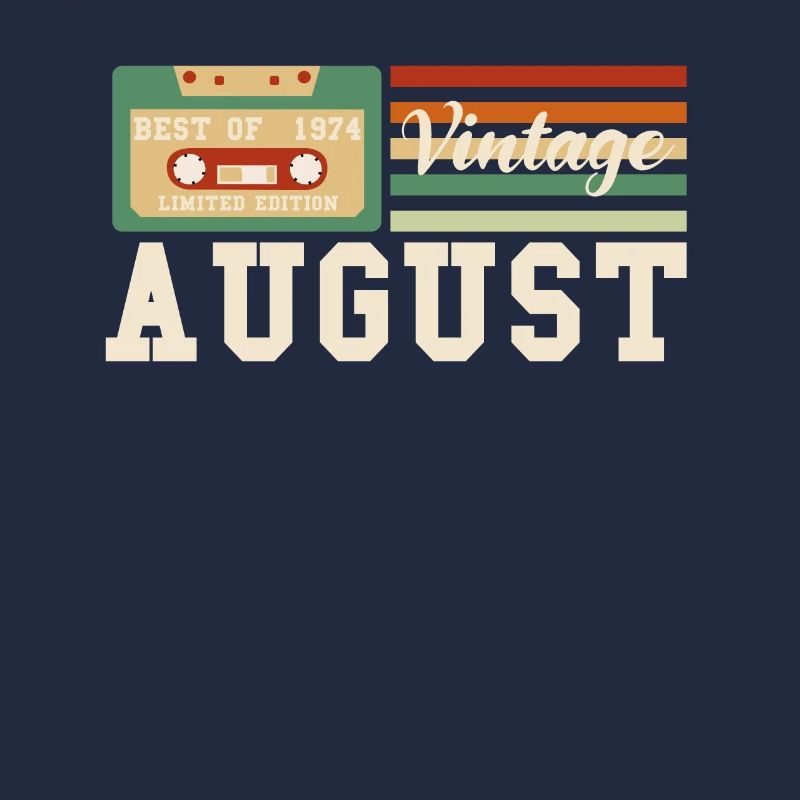 48th birthday August born 1974 Gift idea