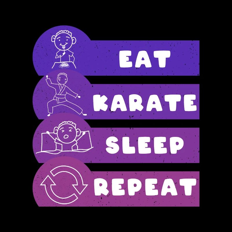 Eat Karate Sleep Repeat
