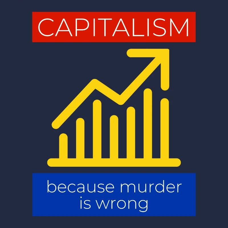 Capitalism because murder is wrong