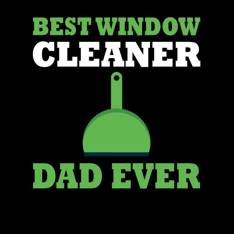 Bester Fensterputzer Papa