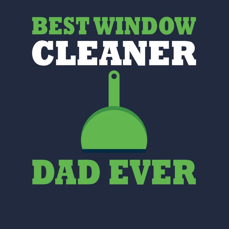 Bester Fensterputzer Papa