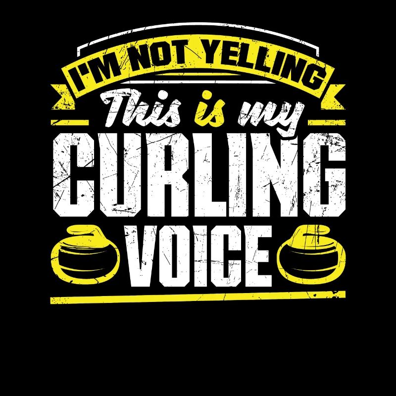 Curling Player for a Curler I'm Not Yelling