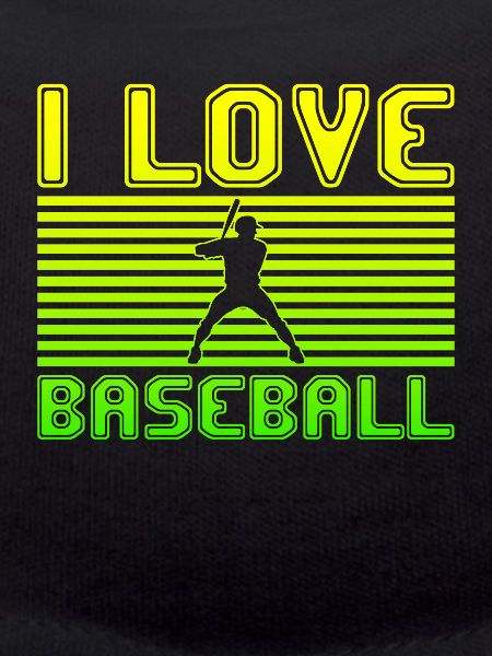 I love baseball