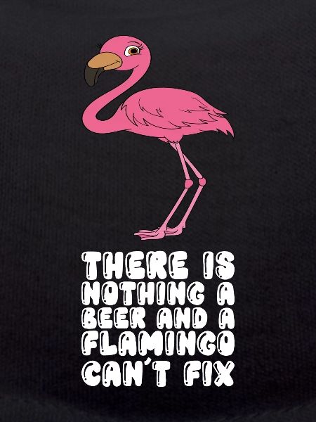 Funny flamingo graphics