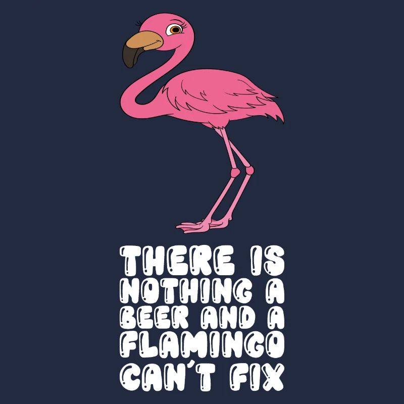 Funny flamingo graphics