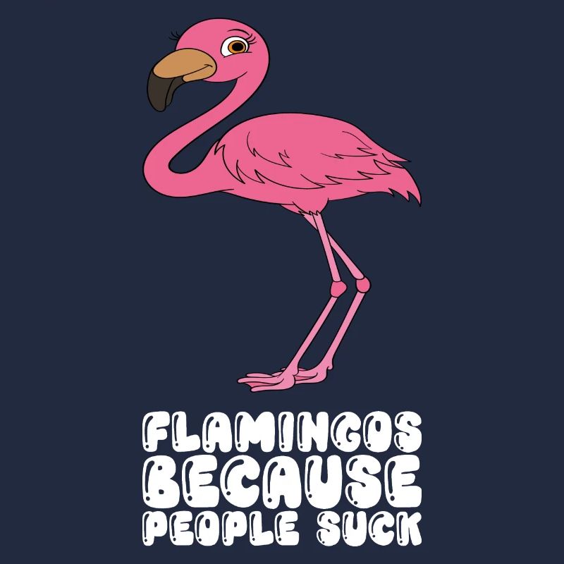 Funny flamingo graphics