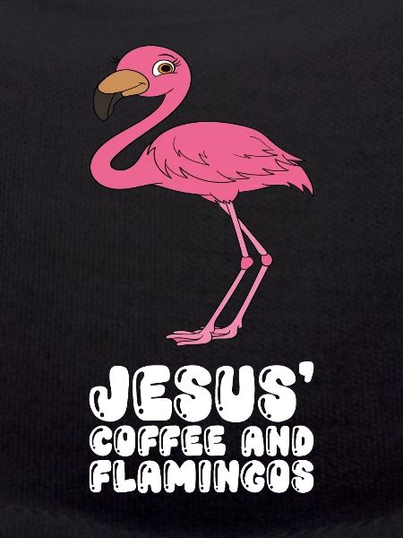 Funny flamingo graphics