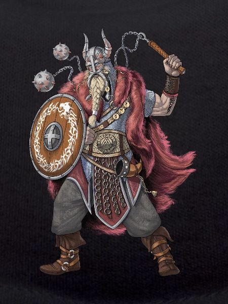 Nordischer Wikingerkrieger
