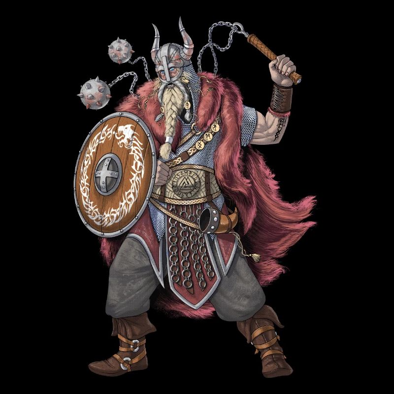 Nordischer Wikingerkrieger