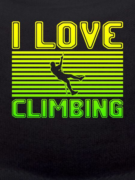 I love climbing