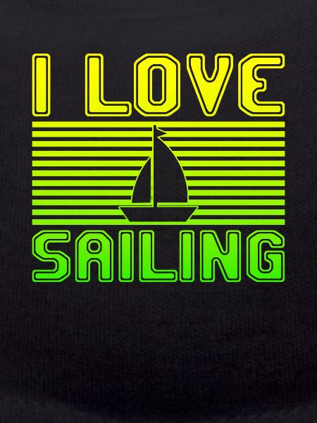 I love sailing