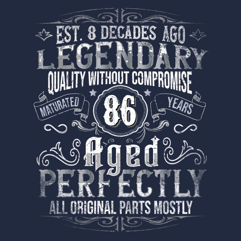 Legendary 86 years old gift for his 86th birthday