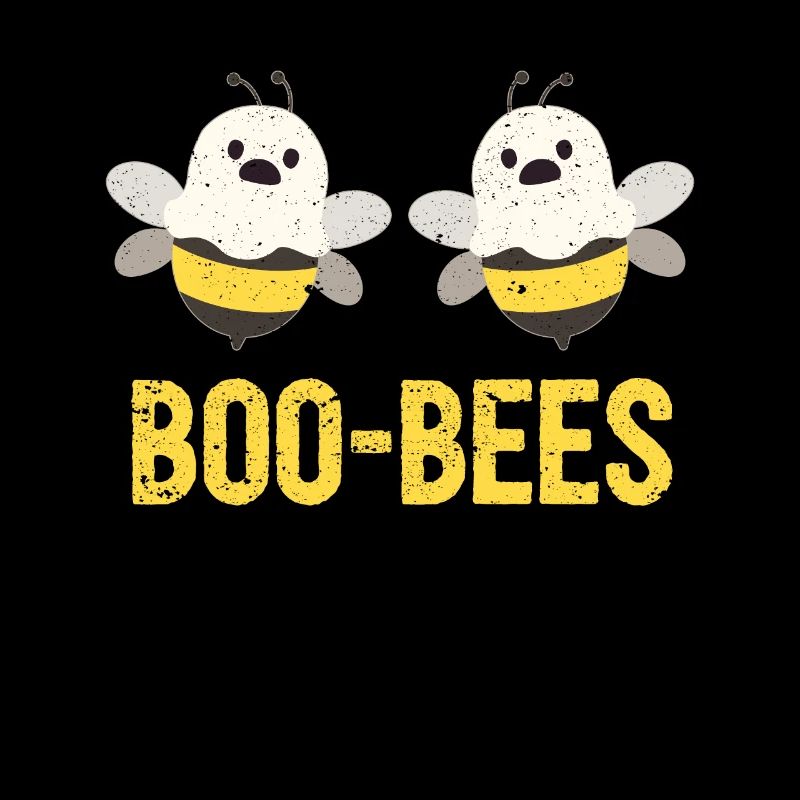 Boo Bees Couples Halloween Funny Bee Ghost Matching