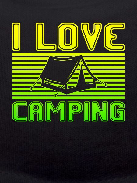 I love camping