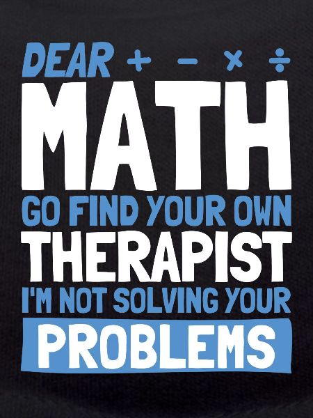 Math Mathématiques Sciences Math Cadeau