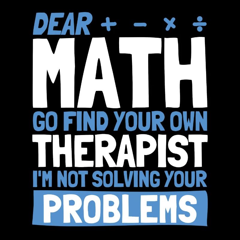 Math Mathématiques Sciences Math Cadeau