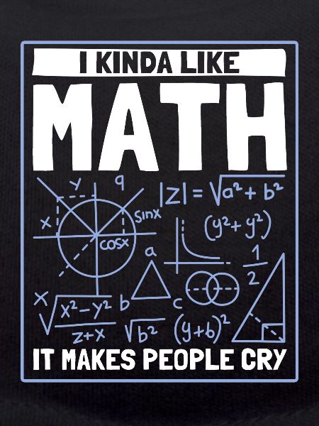 Math Mathématiques Sciences Math Cadeau