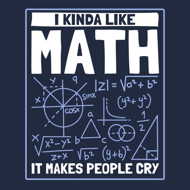 Math Mathématiques Sciences Math Cadeau
