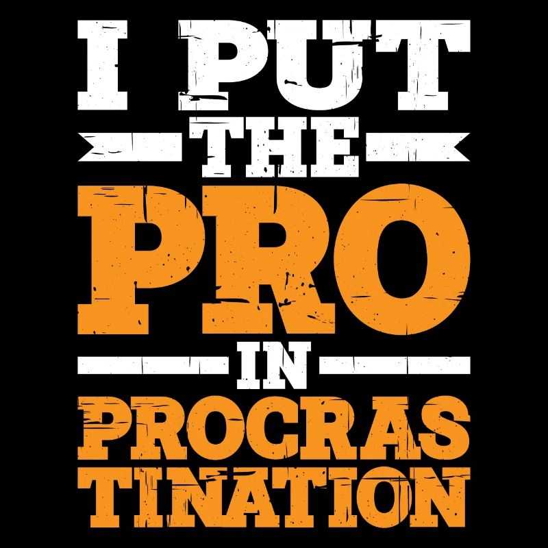I Put The Pro In Procrastination 4