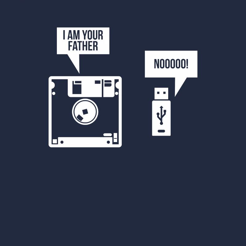 USB-Diskette Ich bin dein Vater Computer Nerd