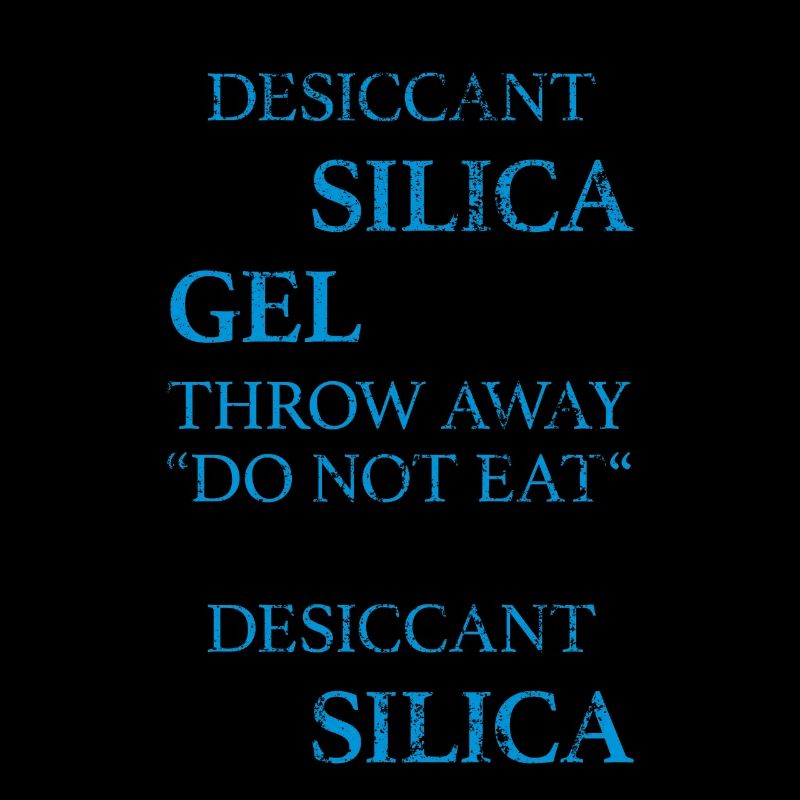 Gel de silice déshydratant Meme Ne pas manger de