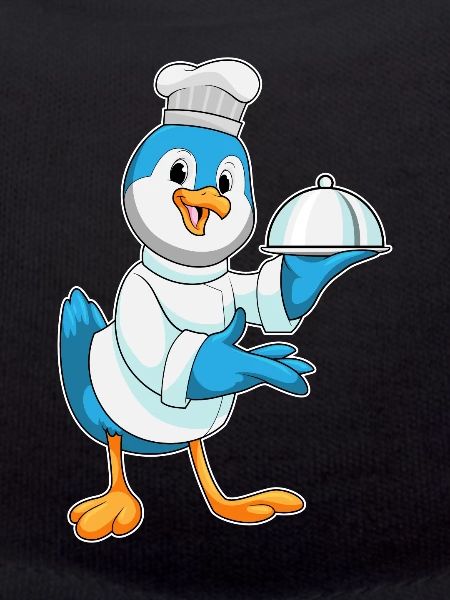 Bird Cooking Serving Bell Cooking