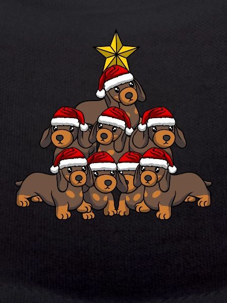 Dachshund Christmas Tree