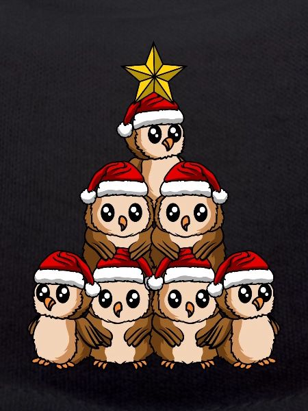 Owl Christmas Tree