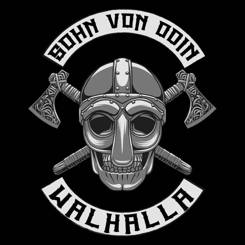Sohn von Odin Walhalla - Wikinger Spruch